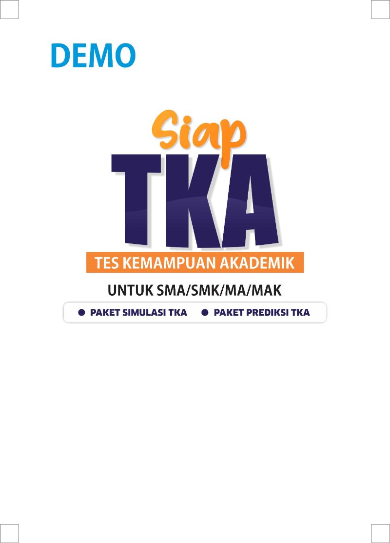 Sampul buku DEMO - TKA